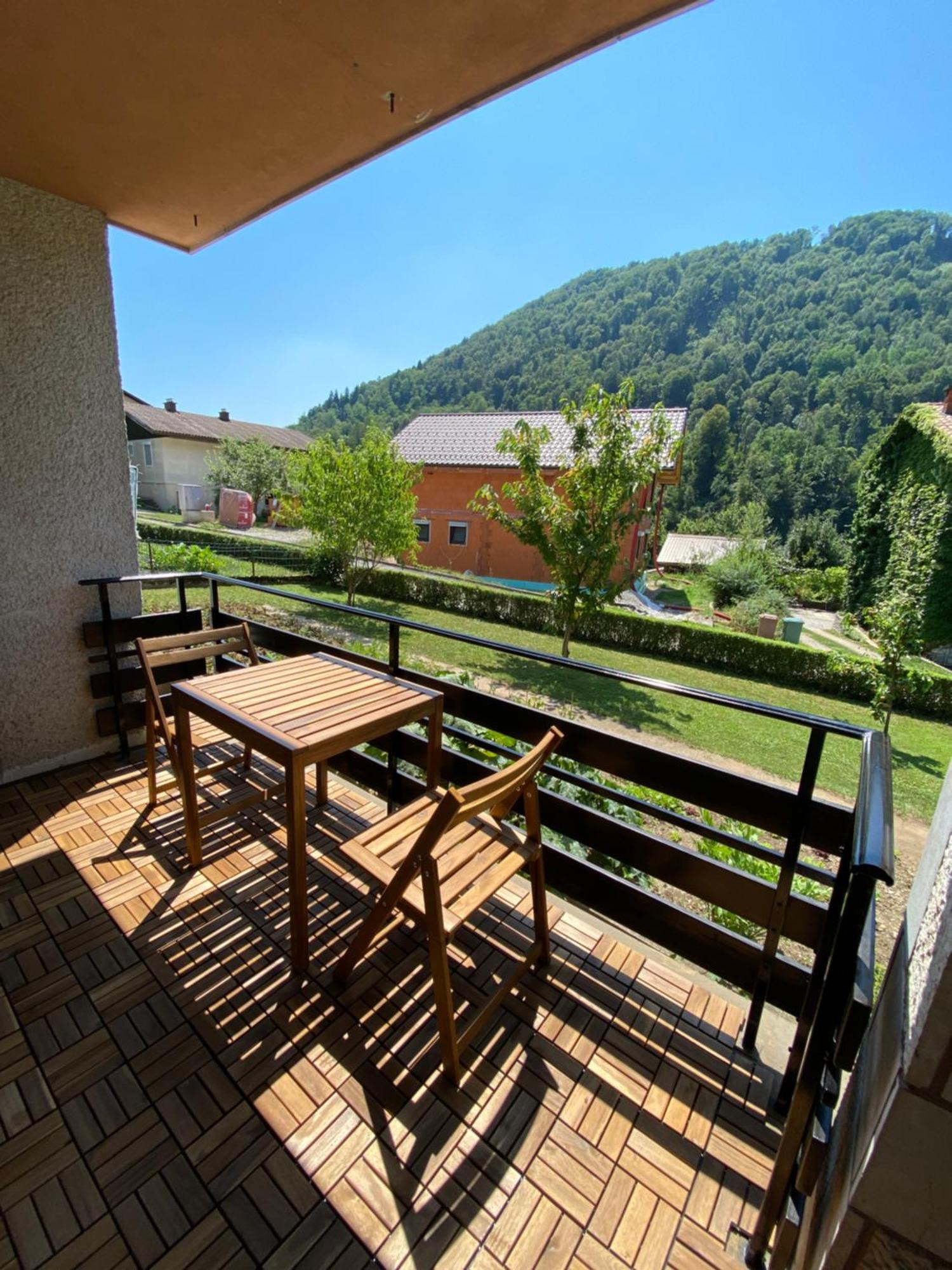 Apartma Pri Stajerki Most Na Soci Exterior photo